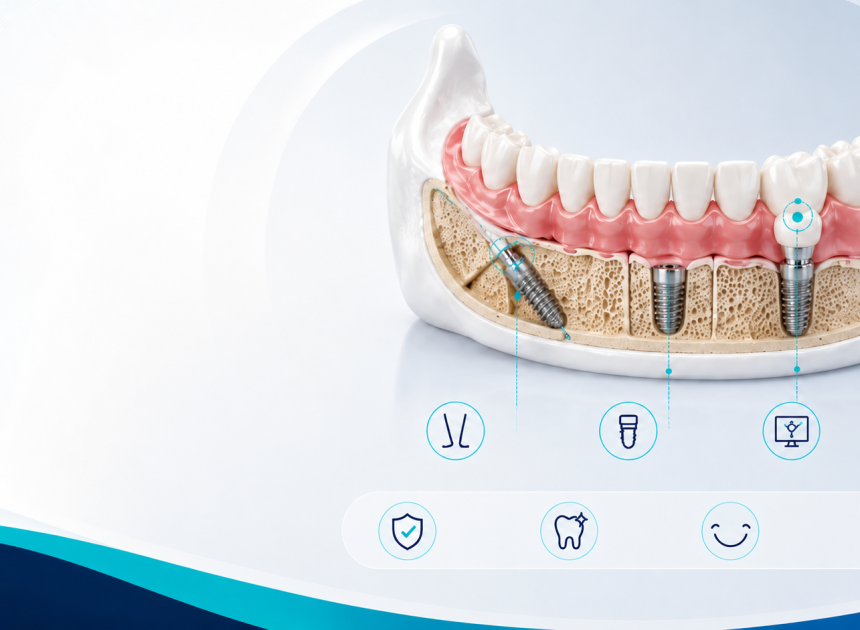 Denti fissi su impianti in Albania grand dental hospital